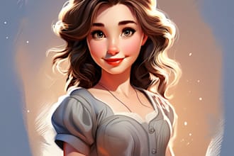 draw disney portrait illustration from your photo