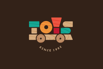 design kids shop, kid toys, baby shop logo