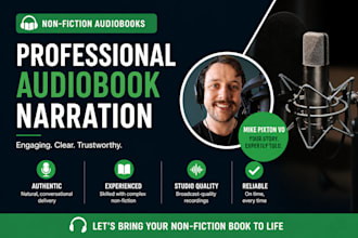 produce your audiobook in a professional australian voice