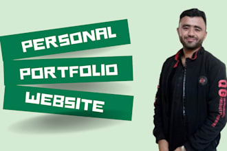 create or design personal portfolio websites