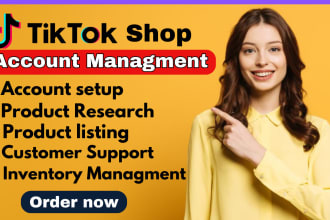 setup and manage tiktok shop