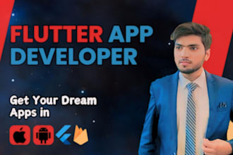 do custom mobile app development, building mobile apps, flutter developer