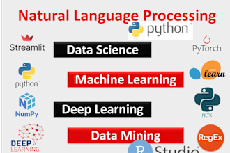 do nlp expert for ai, ml services text analysis entity recognition, consultation