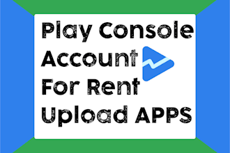 rent my old google play console for your apps and games