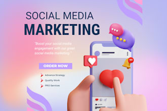 provide mind blowing social media management