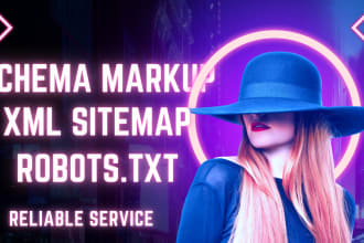 fix robotstxt schema markup XML sitemap problem