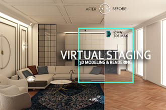 do virtual staging, virtual furniture for real estate seller