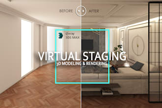 do virtual staging, virtual furniture for real estate seller