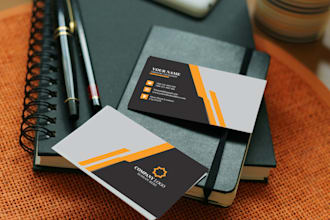 design outstanding business card and stationery