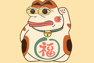 create custom pepe, peepo, or other rare internet amphibians