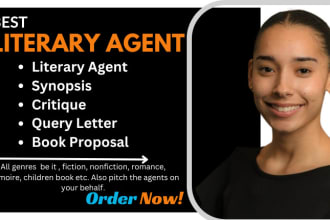 find literary agent, write query letter, critique, synopsis, book proposal,