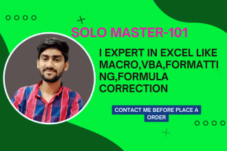 create excel formulas fully automated spread sheet and dashboard