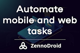 automate mobile android tasks with zennodroid