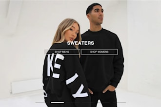 clothing website, shopify clothing store website, clothing brand website, store