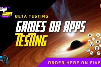 test and review your games or apps on pc and android mobile