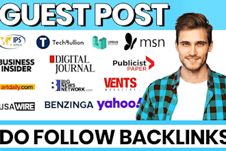 do a guest post on techbullion, urban splatter, or on a digital journal