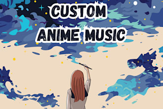 make custom anime ost, opening or ending song