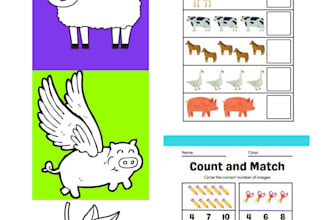 create colouring book images and activity book for your amazon kdp