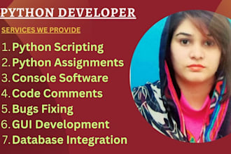 do python coding, coder, automation, tasks, script, scraping, assignment, gui