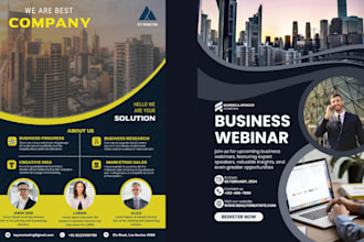 create a professional business flyer design, event flyer, food flyer design