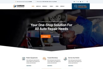 design car website, car dealer website, car mechanic , car spare part website