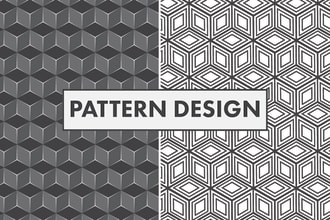 do seamless pattern design or geometric pattern designs