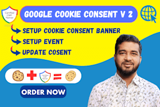 properly setup google consent mode v2 with cookie consent banner and GTM