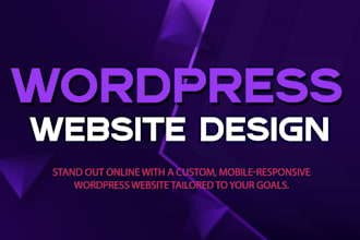 design a mobile responsive wordpress website