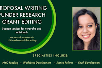 support your mission through compelling, effective grant proposals