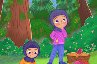draw children book illustration