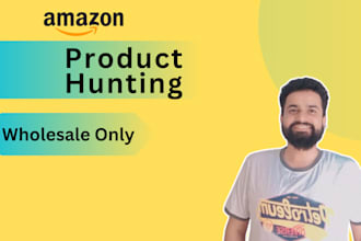 do product hunting for amazon wholesale and product research