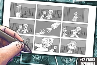 Review  do any storyboard for your projects