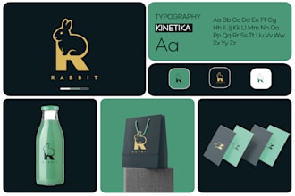 do brand style guide, brand identity, branding kit, and business logo design