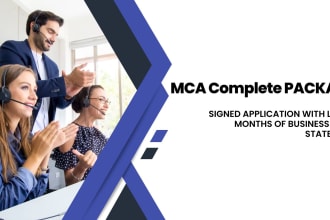 provide mca complete full packages