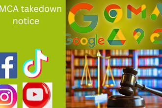 send dmca takedown notices to remove copyright infringing content