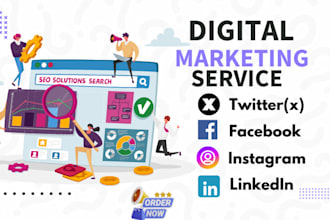 be your digital marketing and social media marketing assistant