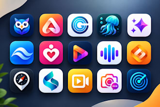 create ai app icon, custom icons, mobile app icon, best app icon and app logo