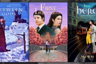 illustrate your narrative into realistic book cover art