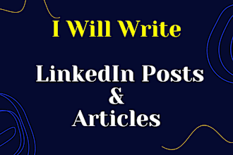create linkedin posts for your business