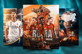 design sports flyer, event, church, food, party flyer or poster