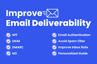 setup dns records to improve email deliverability