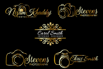design premium photography signature logo for you