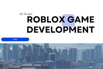 develop any roblox game, be your roblox scripter