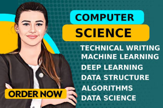 do technical reports writing for computer science, machine learning projects