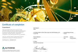 do structural analysis in autodesk robot