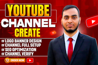 do brand youtube channel create and setup for your niche or business