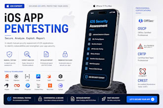 perform ios app security and penetration testing