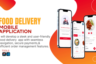 develop food delivery mobile app and website