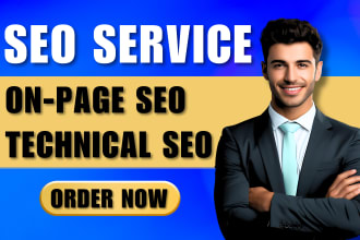 optimize website onpage technical SEO service wordpress shopify wix squarespace