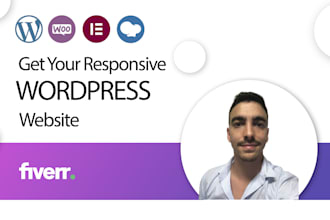 design or redesign, create, build a wordpress website